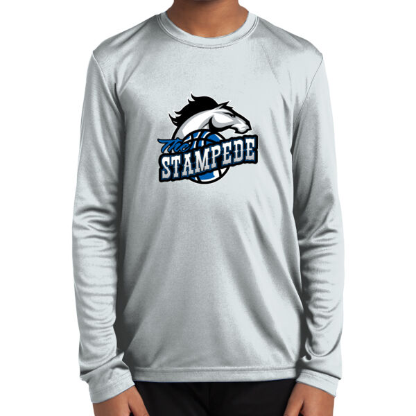 Norco Stampede Youth Long Sleeve PosiCharge Competitor Tee Thumbnail
